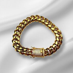 Men’s Gold Chain Bracelet